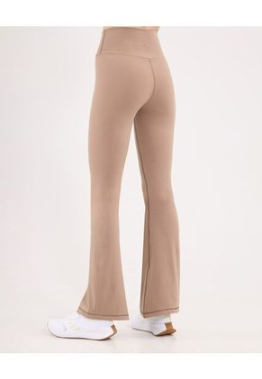 Leggings Flare Aerius Skin  Para Mujer Mocca Atmos