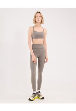 Leggins Regular Aerius Skin  Para Mujer Azul Atmos