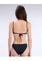 Top Deportivo Ajuste Posterior  Para Mujer Negro Atmos de Atmos