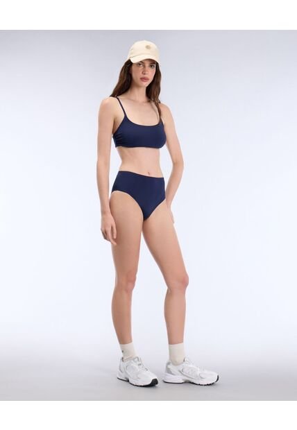 Panty Deportivo Tiro Alto  Para Mujer Azul Atmos