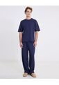 Pantalón Balloon Plush Confort  Para Hombre Azul Atmos de Atmos