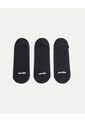Medias Baleta Pack X3 Algodón X3 Para Hombre Negro Atmos de Atmos
