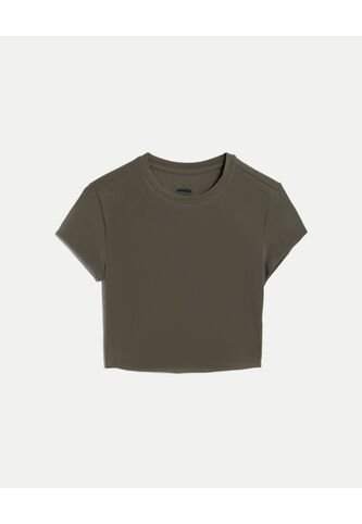 Camiseta Training Aerius Bonding  Para Mujer Verde Atmos Atmos