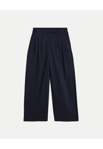 Pantalón Amplio Sartorial Alotech  Para Mujer Azul Atmos Atmos