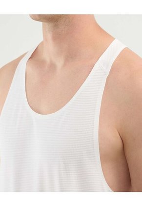 Camiseta Para Hombre Manga Sisa Cuello Redondo Color Marfil Marca Atmos #32090207