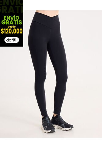 Leggins Para Mujer Largo Color Negro Marca Atmos #31230120 Atmos