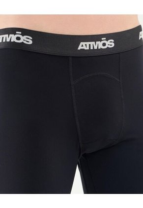 Leggins Para Hombre Largo Color Negro Marca Atmos #32230002