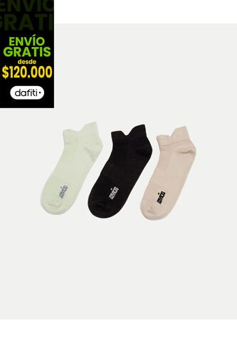 Medias Para Mujer Invisible Color Verde Marca Atmos #31980034 Atmos