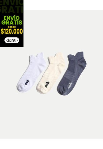 Medias Para Mujer Invisible Color Gris Marca Atmos #31980035 Atmos