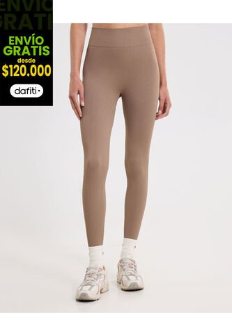 Leggins Para Mujer Largo Color Café Marca Atmos #31230083 Atmos