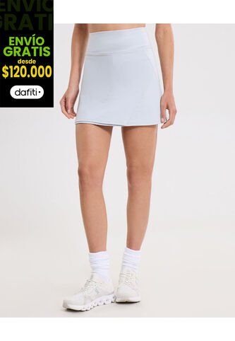 Falda Para Mujer Medio Color Azul Marca Atmos #31140020 Atmos