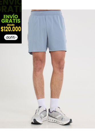 Bermuda Para Hombre Deportiva Corto Color Gris Marca Atmos #32100109 Atmos