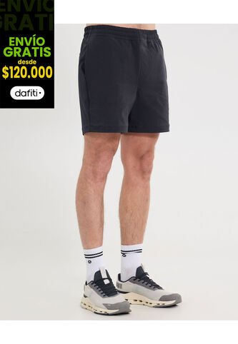 Bermuda Para Hombre Regular Corto Color Negro Marca Atmos #32100124 Atmos