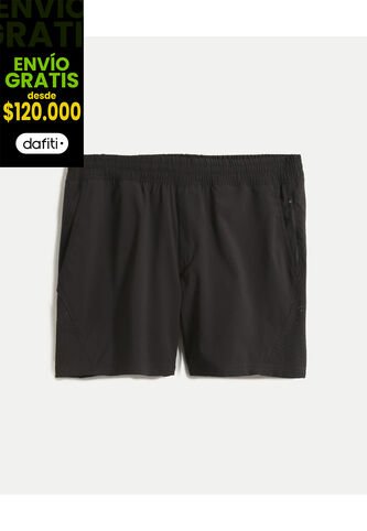 Bermuda Para Hombre Deportiva Corto Color Negro Marca Atmos #32100104 Atmos