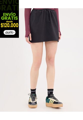 Falda Para Mujer Corto Color Negro Marca Atmos #31140024 Atmos