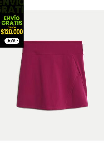 Falda Para Mujer Medio Color Fucsia Marca Atmos #31140029 Atmos