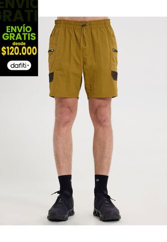 Bermuda Para Hombre Cargo Color Dorado Marca Atmos #32100101 Atmos