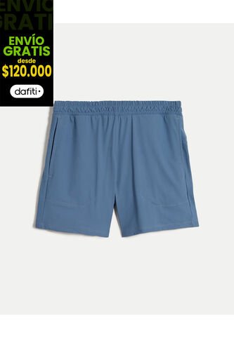 Bermuda Para Hombre Deportiva Corto Color Azul Marca Atmos #32100111 Atmos