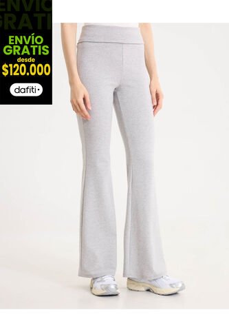 Leggins Para Mujer Largo Color Gris Marca Atmos #31230080 Atmos