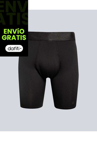 Bóxer Largo En Malla X1 Para Hombre Negro Atmos Atmos
