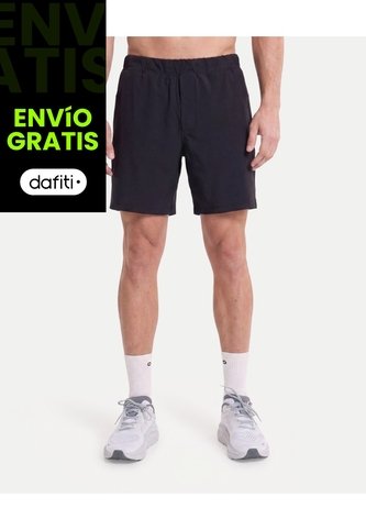 Bermuda Training Aeroflow Activa  Para Hombre Negro Atmos Atmos