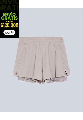 Bermuda Para Hombre Deportiva Corto Color Gris Marca Atmos #32100106 Atmos