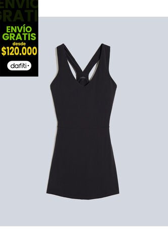 Vestido Para Mujer M/Sisa Corto Color Negro Marca Atmos #31170009 Atmos