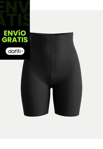 Boxer Tiro Alto Invisible Control X1 Para Mujer Negro Atmos Atmos