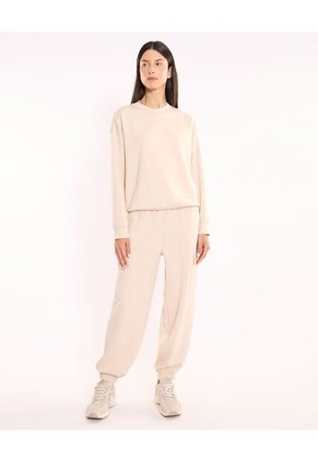 Buzo Para Mujer Cuello Redondo Color Mocca Marca Atmos #31060068