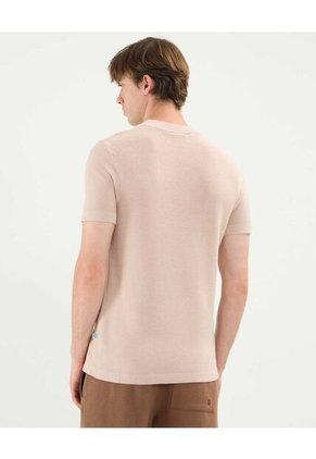 Camiseta Para Hombre Manga Corta Color Rosa Marca Atmos #32090157