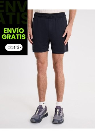 Bermuda Training Medio Biker Ashton  Para Hombre Negro Atmos Atmos