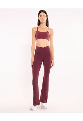 Buzo  Para Mujer Hoodie Color Vino Marca Atmos #31060088