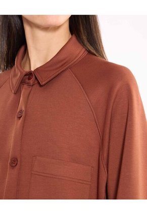 Chaqueta Para Mujer Abrigo Color Café Marca Atmos #31080073