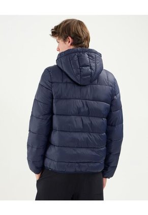 Chaqueta Para Hombre Acolchada Color Azul Marca Atmos #32080023