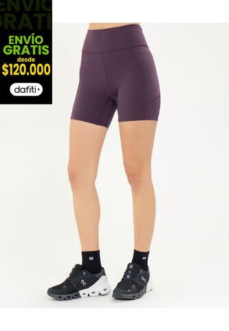 Short Para Mujer  Color Morado Marca Atmos #31190058 Atmos