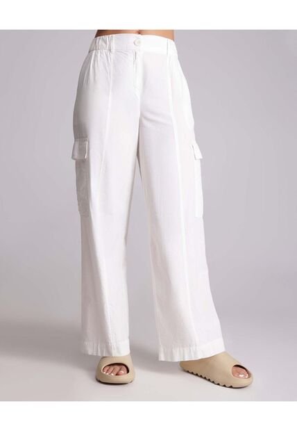 Pantalon Para Mujer Pantalon Moda Color Crema Marca Atmos #31070033