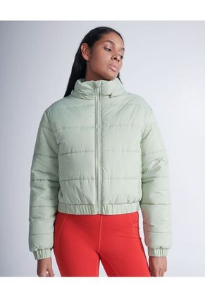 Chaqueta Para Mujer Acolchada Color Verde Claro Marca Atmos #31080006