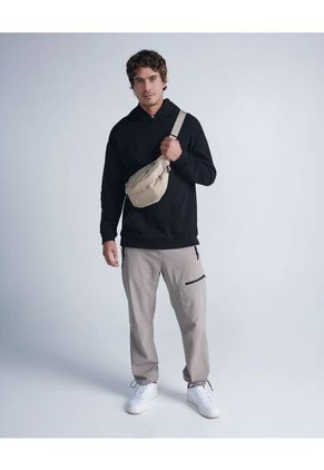 Buzo Para Hombre Hoodie Color Negro Marca Atmos #32060006