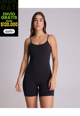 Enterizo Para Mujer Manga Sisa Color Negro Marca Atmos #31320020 Atmos