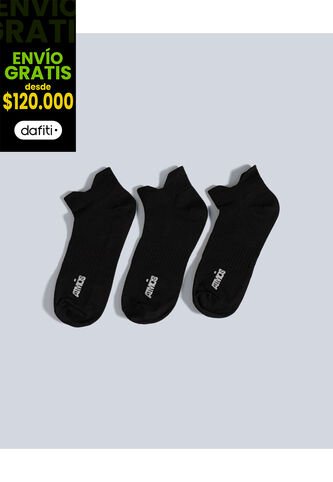 Medias Para Hombre Invisible Color Negro Marca Atmos #32980011 Atmos