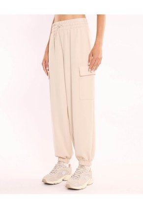 Pantalón Para Mujer Jogger Color Crema Marca Atmos #31070081