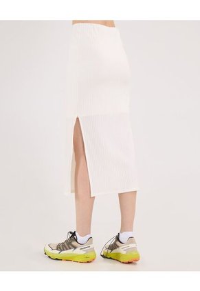 Falda Para Mujer Largo Color Marfil Marca Atmos #31140014