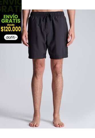 Pantaloneta Para Hombre  Color Negro Marca Atmos #32280018 Atmos