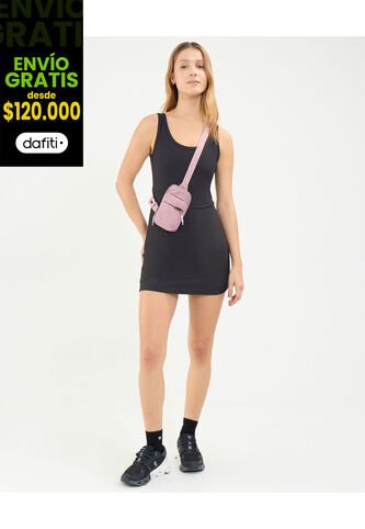 Vestido Para Mujer M/Sisa Corto Color Negro Marca Atmos #31170016 Atmos