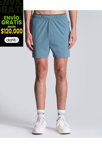 Bermuda Para Hombre Deportiva Largo Color Verde Pastel Marca Atmos #32100084 Atmos