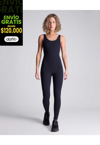 Enterizo Para Mujer Manga Sisa Color Negro Marca Atmos #31320024 Atmos