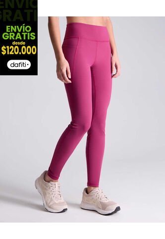 Leggins Para Mujer Largo Color Fucsia Marca Atmos #31230053 Atmos