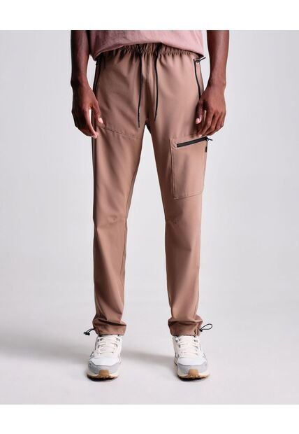 Pantalón Outdoor Básico  Para Hombre Mocca Atmos