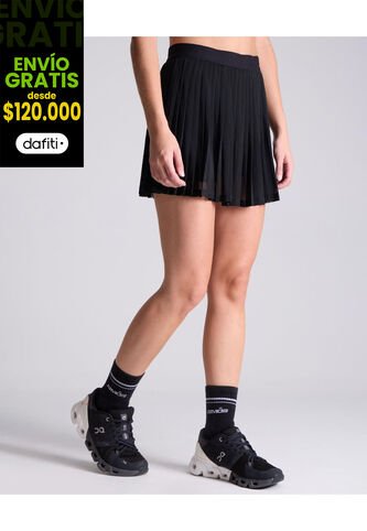 Falda Para Mujer Corto Color Negro Marca Atmos #31140011 Atmos