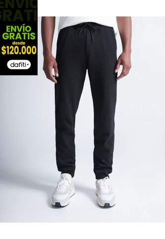 Pantalon Para Hombre Jogger Color Negro Marca Atmos #32070005 Atmos